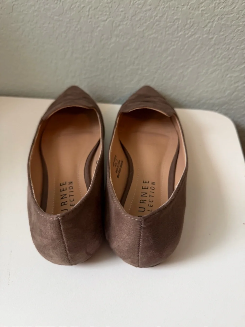Journee Collection Mindee Taupe Size 8 Women’s- Good condition